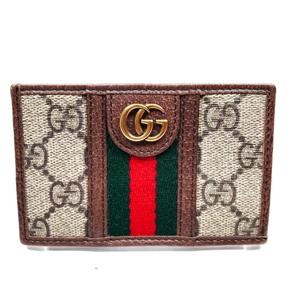 Gucci Ophidia GG Supreme cardholder - Picture 1 of 10